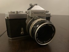 Nikon Nikkormat FT with NIKKOR-H Auto 50mm f2 Lens Case