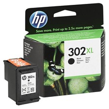Original HP 302 XL schwarz Patrone F6U68AE für Officejet 3838 4650 4654 4655