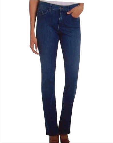 Neu mit Etikett NYDJ Marilyn gerade Medium Wash Jeans Größe 6