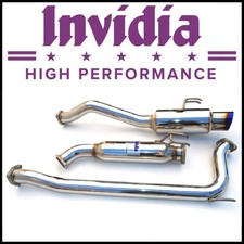 Invidia N1 Titanium Tip Cat-back Exhaust System Fit 2006-11 Honda Civic Si Sedan Invidia N1 Titanium Tip Cat-back Exhaust System Fit 2006-11 Honda Civic Si Sedan