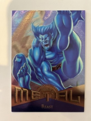 1995 Metal Marvel Beast #85 WNS