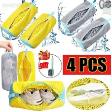 Laundry Bags Shoe Washing Machine Bag-with Zipper Laundry Bag with Rich Fluff In
