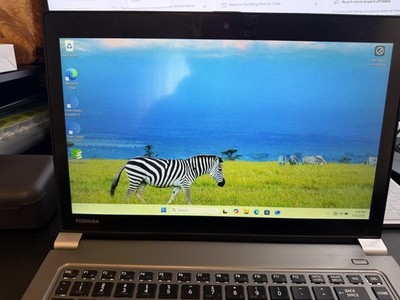 Toshiba TECRA Ultra Light Windows 11 Laptop - Wifi Bluetooth Webcam HDMI SSD