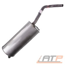 ENDSCHALLDÄMPFER SCHALLDÄMPFER FÜR VW POLO 9N 1.2 BJ 01-05