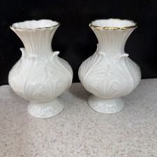 Vintage Pair Lenox Elfin Porcelain Bud Vases (2)