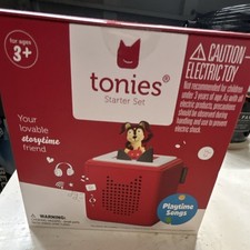 tonies Starter Set Toniebox Playtime Songs Ages 3 Electronic Learning Toy