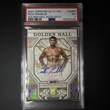 Rich Franklin Cards and Autographed Memorabilia Guide 20