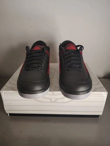 Size 10.5 - Air Jordan 2 Retro Low Christmas Red Black Green | DV9956-006 New