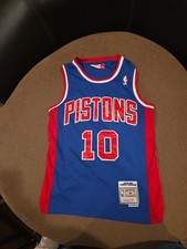 PISTONS DENNIS RODMAN MITCHELL  NESS JERSEY SIZE 40 MED. SWINGMAN. CLEAN.
