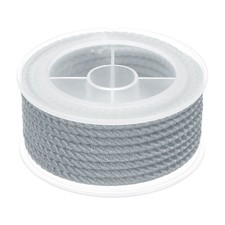 Nylon Thread Twine Beading Cord, 10.5ft Bracelets String Cord Rope, Dark Grey