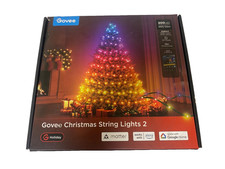 Govee Christmas Holiday String Lights 2 H70C4 66ft 200 Leds RGBWIC, Green Wire