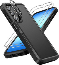 Phone Case for Samsung Galaxy A17 5G/4G Case Military Grade Shockproof with Glas