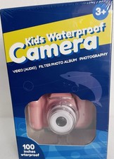 Digital Kids Camera with 32GB SD Card for Girls Ages 3-8 - Pink Waterproof GIFT