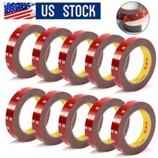 Auto Tape Acrylic Foam Double Sided Back Car Mounting Adhesive 5m x20mm 16ft Lot