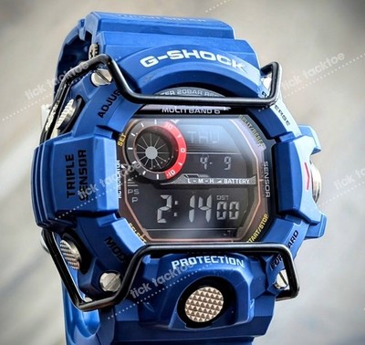 RARE Casio GW-9400NV-2 Navy Rangeman 2014 limited BLUE GREAT Solar