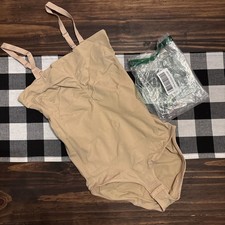 Shapewear Bodysuit Convertible Straps Xl Beige New