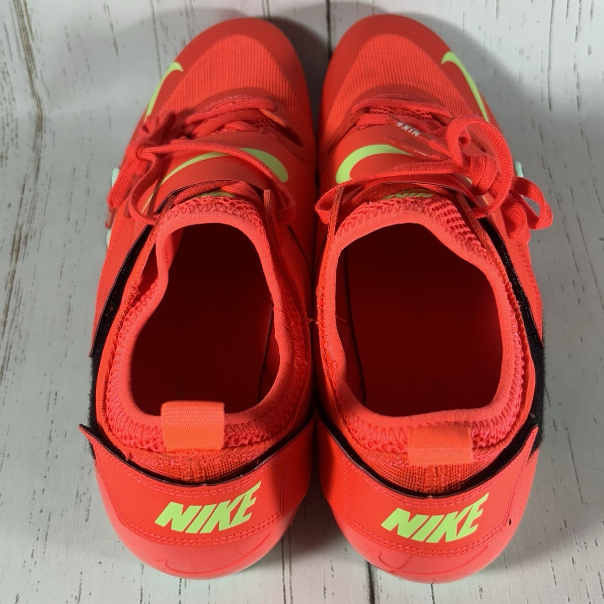 Nike Zoom Pole Vault Elite Track Shoes Coral Crimson Men display picture 2