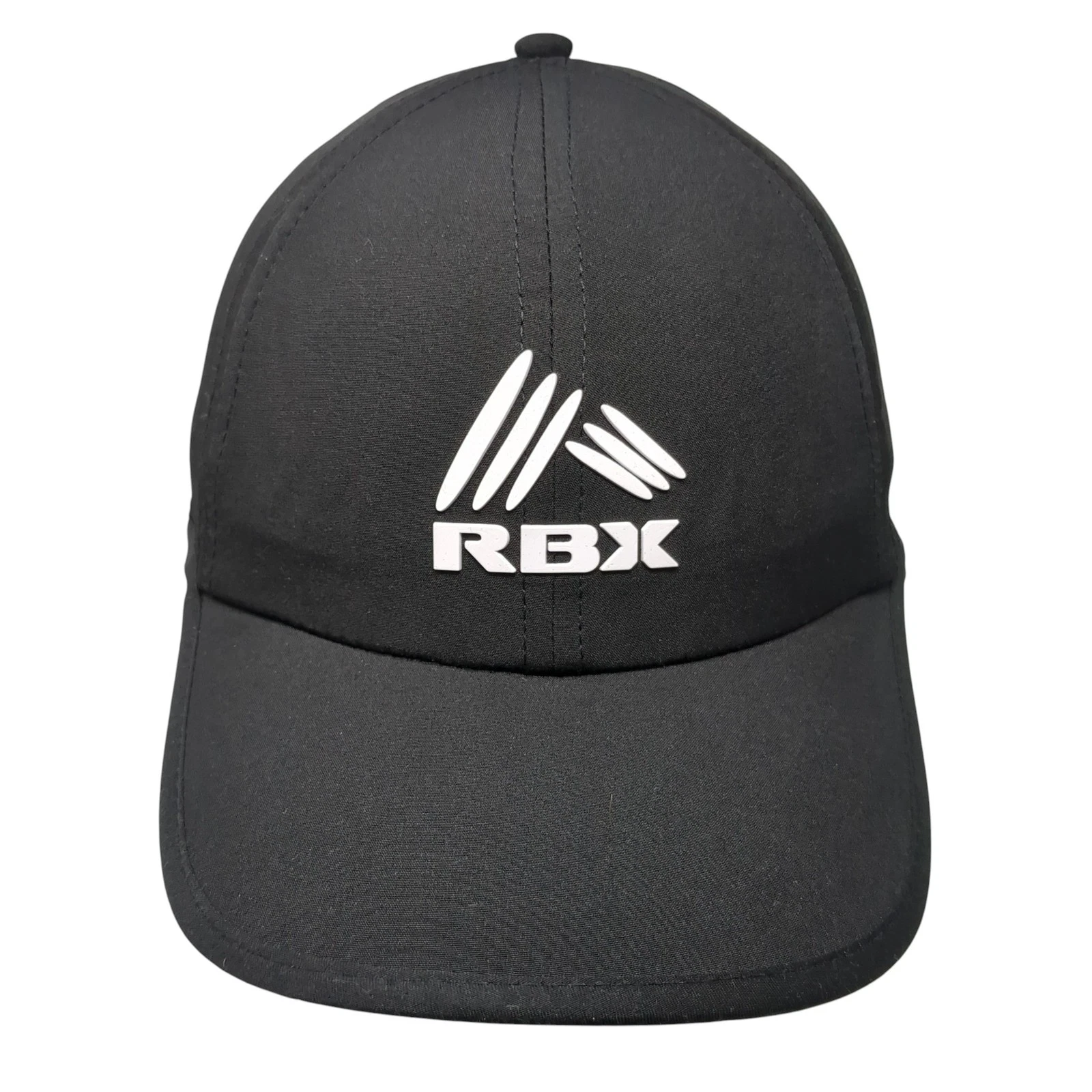 RBX Strapback Baseball Hat Black One Size Solid Adjustable Outdoor