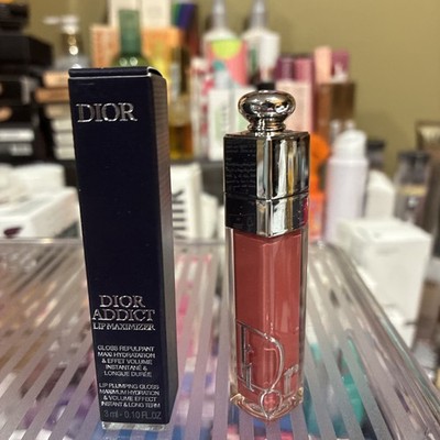 DIOR~ Addict Lip Maximizer Gloss~# 012 ROSEWOOD~3ml|.1 Fl Oz. Travel|NIB