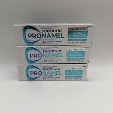 Sensodyne Clinical Enamel Strength Deep Clean 3.4oz 3 Pack