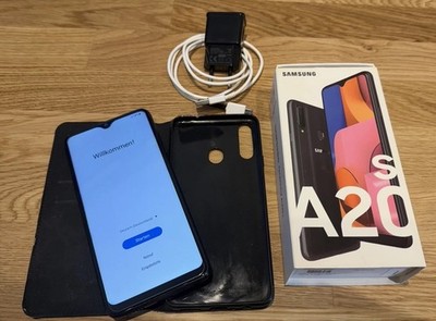 Samsung Galaxy A20s SM-A207F/DS - 32GB - Prism Crush Black (Ohne Simlock)