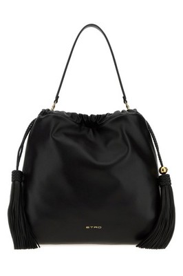 ETRO Kalispera Medium Black Shoulder Bag New And Authentic