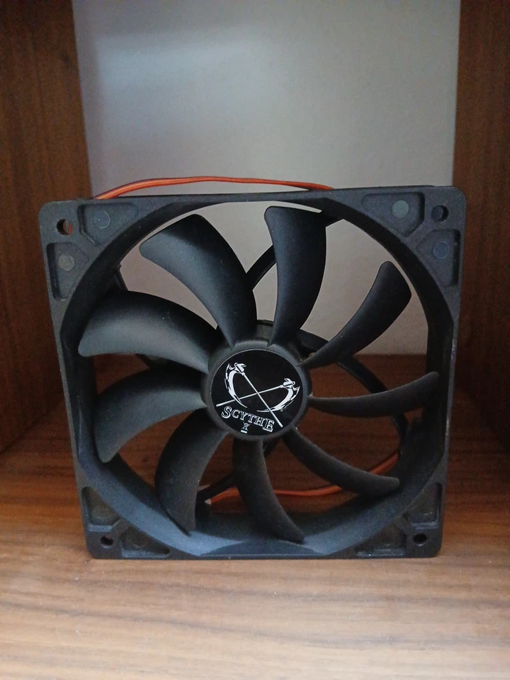 Ultra Kaze Scythe Schwerlast 120mm Computer 3000rpm 12v3-pin 4-pin Mining Rig - Bild 2 von 4