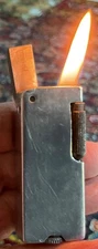 Vintage Aluminum Block Lighter / Works Great.