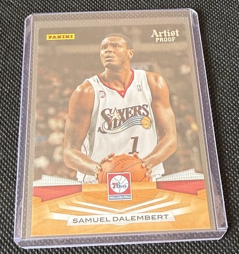 2009-10 Panini Samuel Dalembert prueba de artista #38 Sixers 187/199 - Imagen 1 de 4