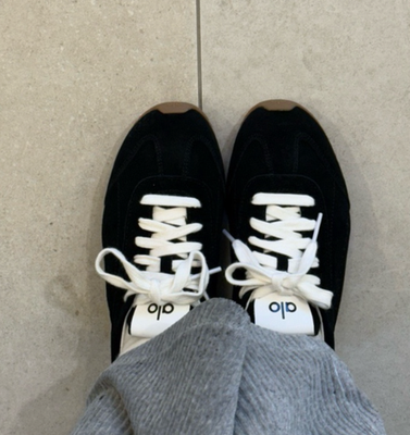 Women Alo Yoga Sunset Sneaker Black A0891U | eBay