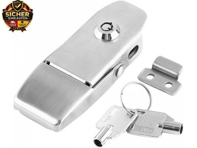 Edelstahl Spring Toggle Latch Hasp Clamp Kabinett Locking Tool Hardware mit