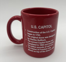 U.S. Capitol Facts Coffee Mug - Made in the USA
