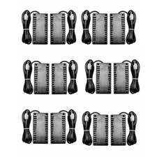 2026 High Quality 6/10/12pcs Square Ionic Detox Arrays For Foot Bath Machine US