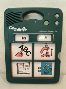 Go Talk 4+ Digital Recorder Playback Device Disability Tool Attainment Company