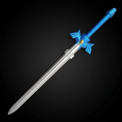 Legend of Zelda Master PU Foam Sword Blue With Foam Shield Set | eBay