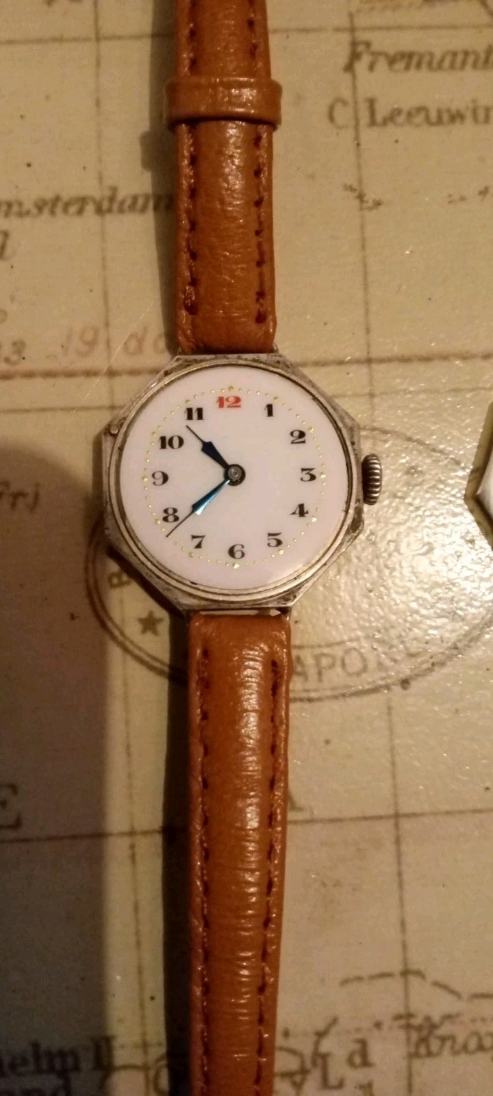 Trench Watch Solid Silver Hallmarked Silver Buckl… - image 4