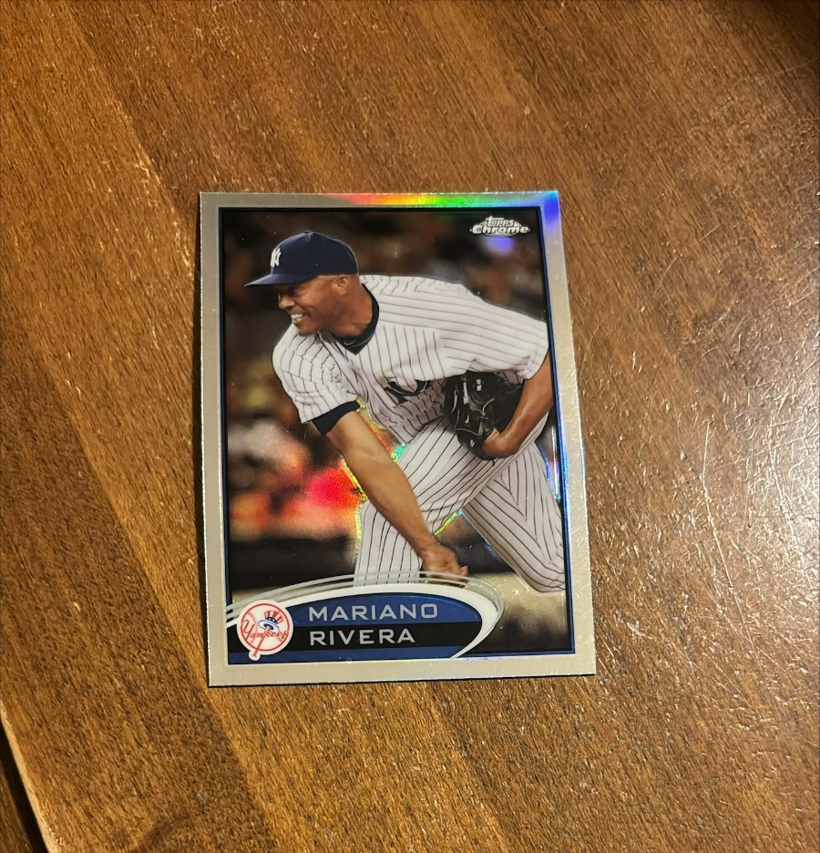 Mariano Rivera 2012 Topps Chrome Refractor #150 New York Yankees HOF