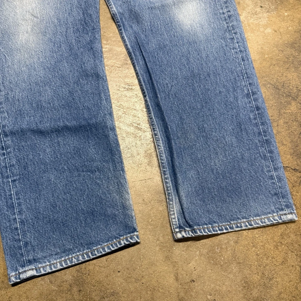 Vintage 1999 Levi's 501 Made In USA True Vintage Denim Jeans Fits 39 x 30 - Image 3 of 4