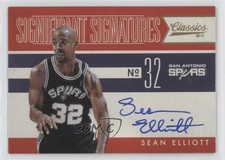 2010-11 Panini Classics Significant Signatures 88/99 Sean Elliott #31 Auto 0bt4