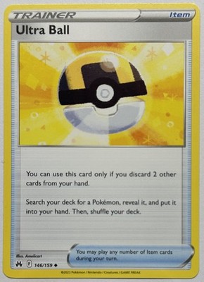 Pokémon - Ultra Ball - Crown Zenith - 146/159 ENG