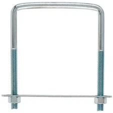 Hampton 02-3452-505 Zinc-Plated Steel Square U-Bolt 4 W x 5 L in. (Pack of 10)