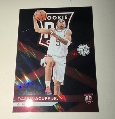 Panini 2026 The National Darius Acuff Jr. Rookie Basketball Card #RC2 Arkansas
