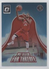 2017-18 Donruss Optic All Clear for Takeoff Red Prizm 60/99 Norman Powell #2 0c2