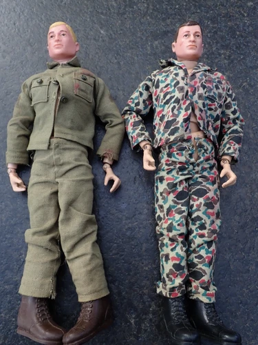 Vintage GI Joe 12" 1964 Brown boots Japan Outfit 2 Dolls in this sale