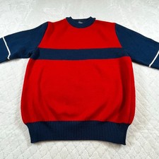 Vintage 90s Merger Knit Pullover Sweater Long Sleeve - Men  s Size Medium