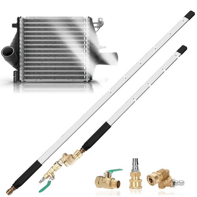 #ad #ad 47quot; amp; 24quot; Radiator Cleaning Wand 2 Piece Set 4500 PSI Stainless Steel Dual ... $72.17