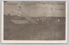 WW1 German Plane Crash Dammvillers Verdun Military RPPC Postcard