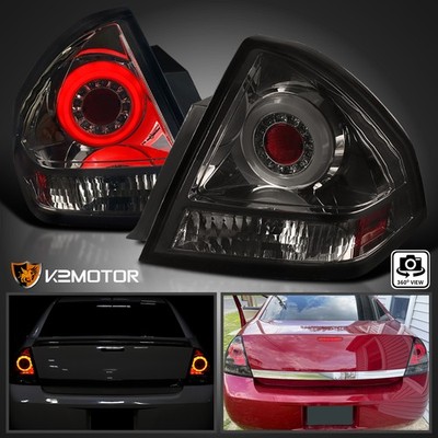 Halogen Tail Light Set For 2006-2013 Chevrolet Impala Clear/Red W/ Bulbs 2Pcs - Foto 2