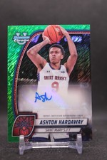 Ashton Hardaway #93 2024-25 Bowman U Chrome Prospects AUTO Green Shimmer