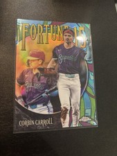 Topps 2025 Chrome Update Corbin Carroll Diamondbacks Fortune 15 Insert F15-15